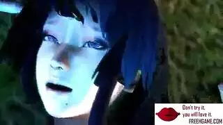 نيك انمي مثير ولحس سكس