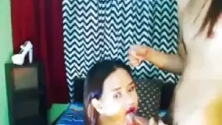 خيال محوّل جنسياً: نيك حلق يليه تدليك شرجي